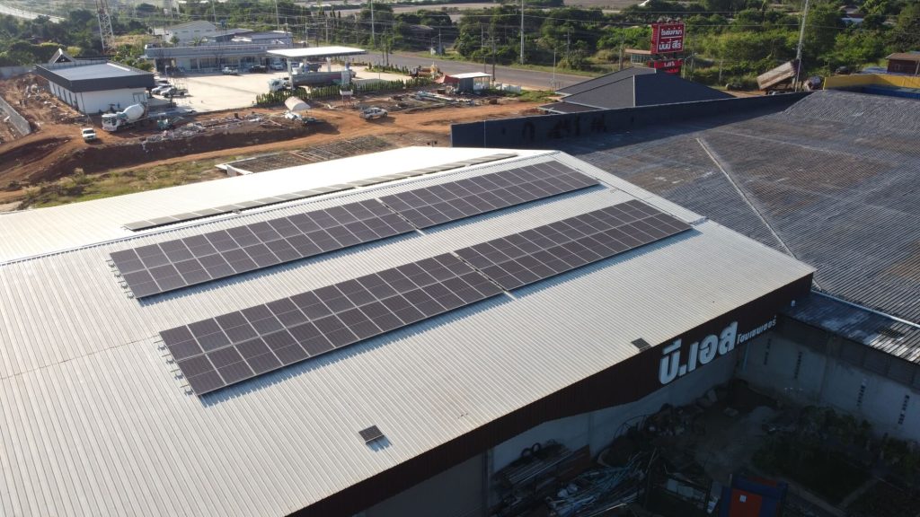 Eversun Portfolio 80 kw solarcell BS soengsang nakhonratchasima
