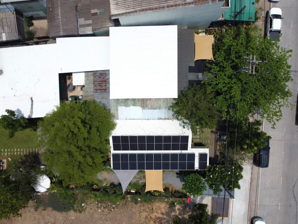 Eversun Portfolio 15kw solarcell Coffeeshop Khonkaen
