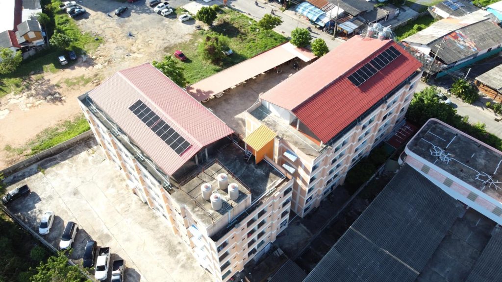 Eversun Portfolio 12 kw solarcell Apartment Saraburi