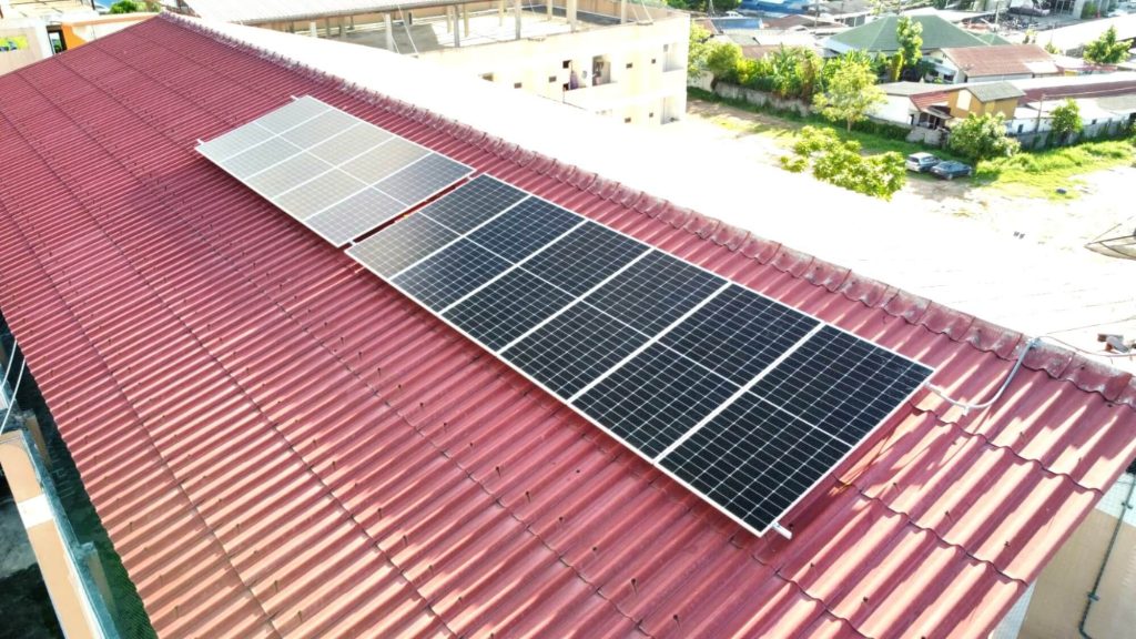 Eversun Portfolio 12 kw solarcell Apartment Saraburi