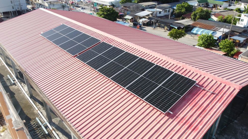 Eversun Portfolio 12 kw solarcell Apartment Saraburi