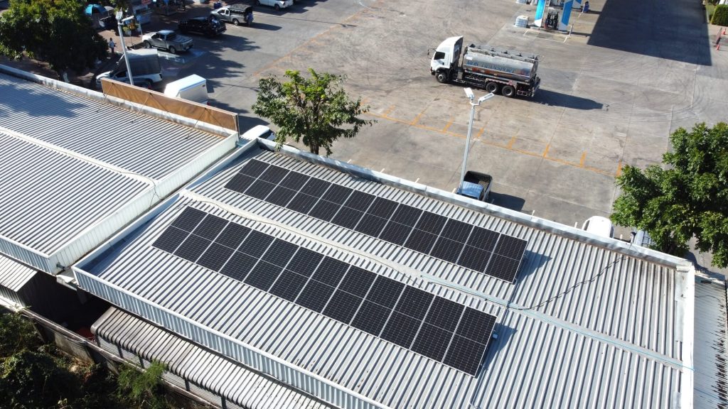 Eversun Portfolio 15kw solarcell rooftop PTT chaiyaphum