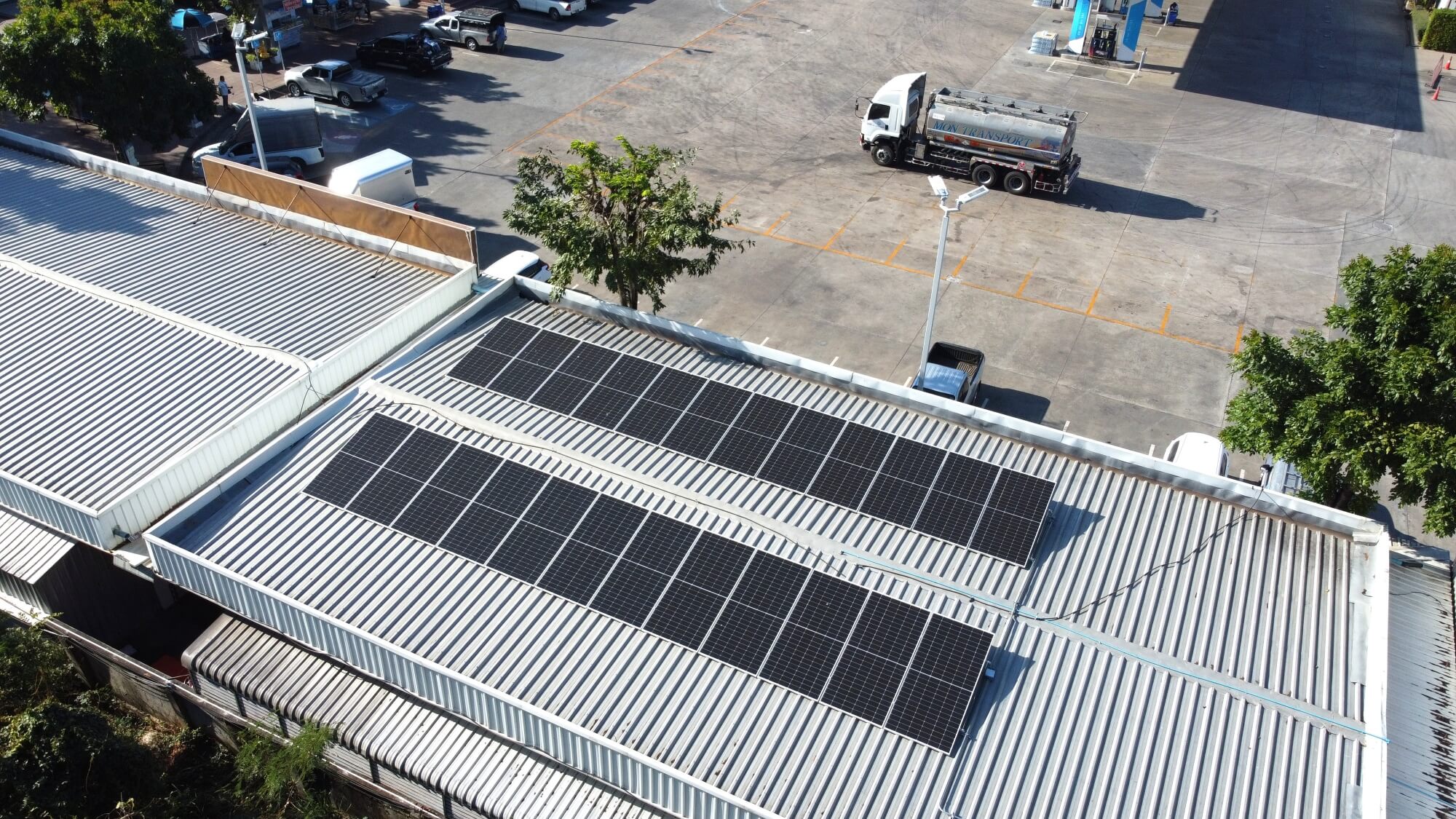 Eversun Portfolio 15kw solarcell rooftop PTT chaiyaphum