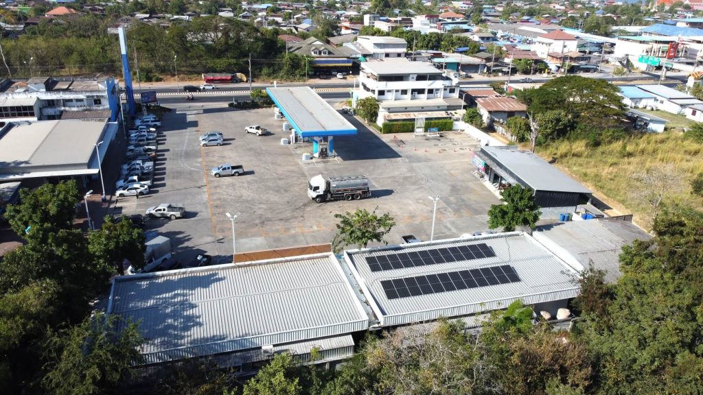 Eversun Portfolio 15kw solarcell rooftop PTT chaiyaphum