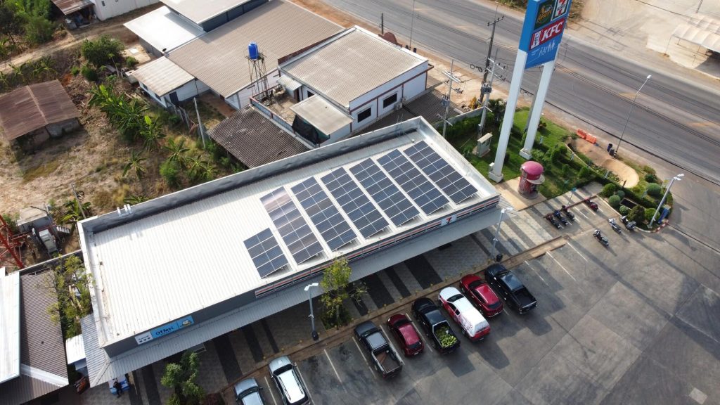 Eversun Portfolio 15kw solarcell PTT 7-11 Korat