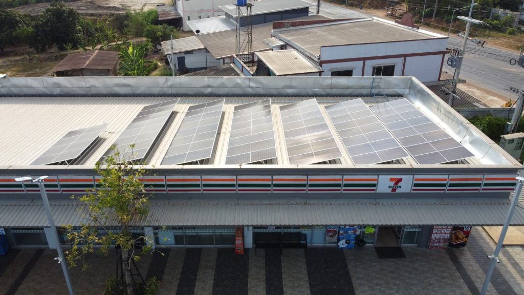 Eversun Portfolio 15kw solarcell PTT 7-11 Korat