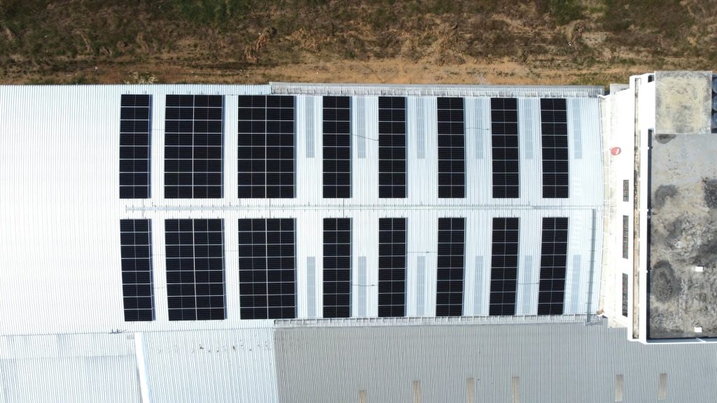Eversun Portfolio solarcell 100kw Showroom lopburi