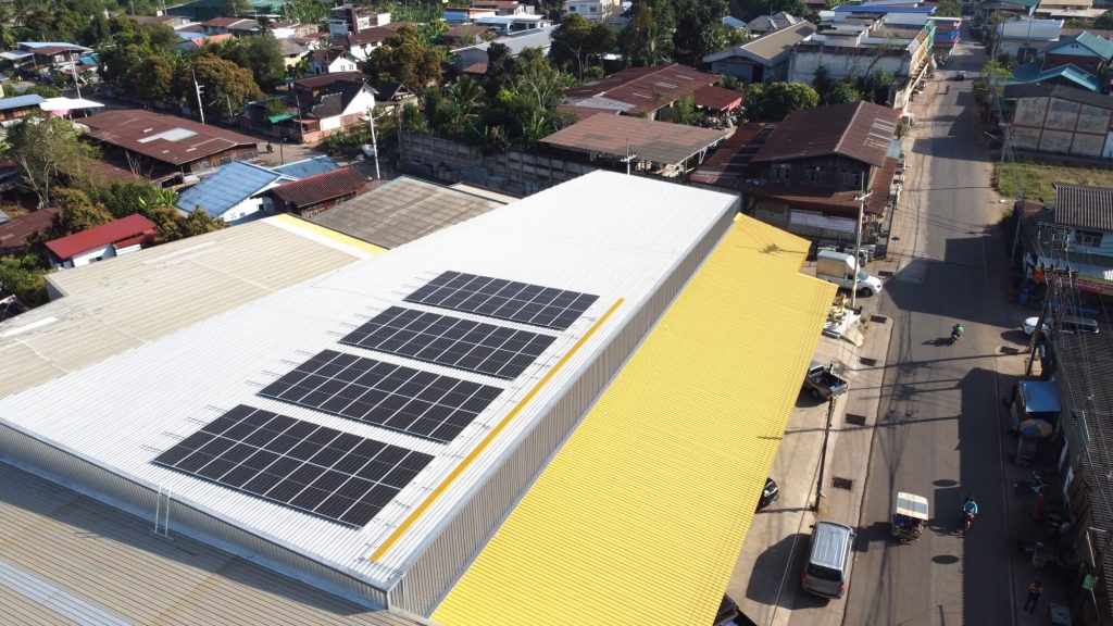Eversun Portfolio 45kw solarcell Kornburi Korat