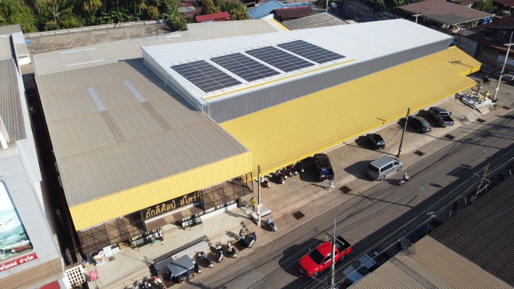 Eversun Portfolio 45kw solarcell Kornburi Korat