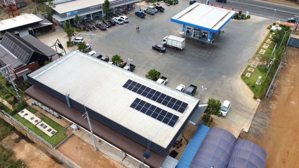 Eversun Portfolio 15kw solarcell rooftop PTT Korat