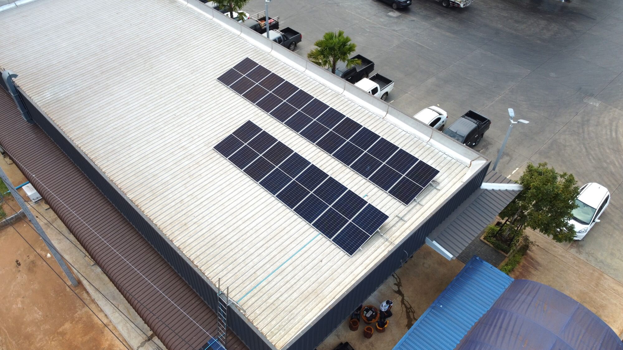 Eversun Portfolio 15kw solarcell rooftop PTT Korat