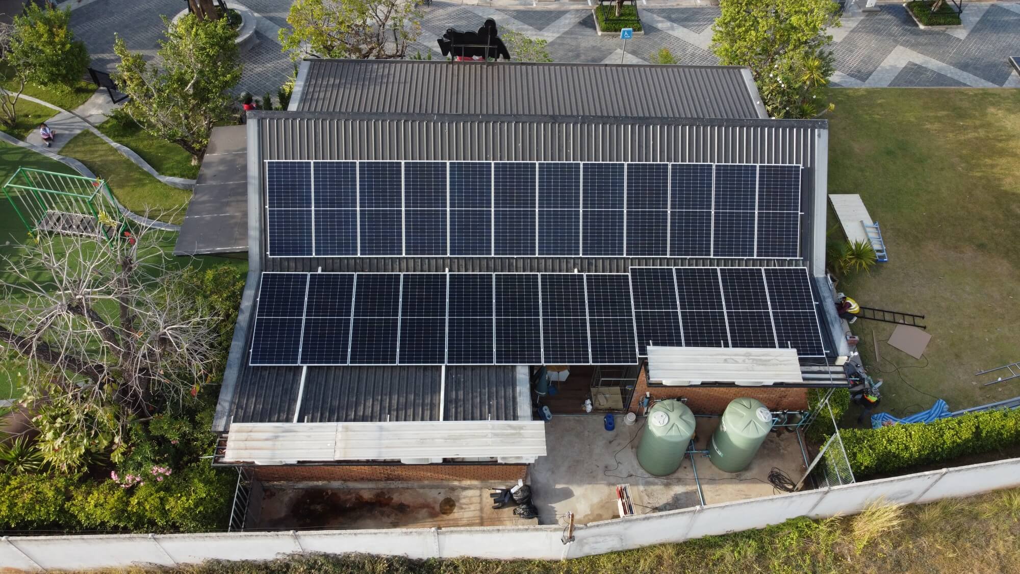 Eversun Portfolio 15kw solarcell solaroof chaiyaphum